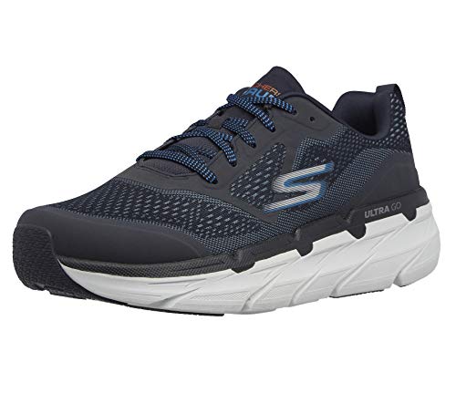 Skechers Men's Max Cushioning Premier Vantage-Performance Walking & Running Shoe Sneaker, Navy, 13 X-Wide