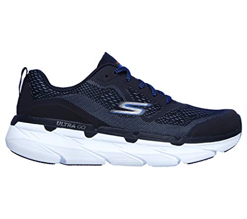 Skechers Men's Max Cushioning Premier Vantage-Performance Walking & Running Shoe Sneaker, Navy, 13 X-Wide