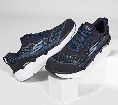 Skechers Men's Max Cushioning Premier Vantage-Performance Walking & Running Shoe Sneaker, Navy, 13 X-Wide