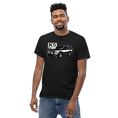 Squarebody K5 Blazer Square Body Truck T-Shirt Black