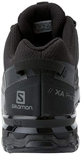 Salomon XA PRO 3D v8 Gore-TEX Trail Running Shoes for Men, Black/Black/Black, 9