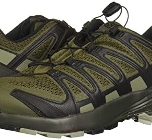 Salomon XA PRO 3D v8 Trail Running Shoes for Men, Grape Leaf/Peat/Shadow, 10