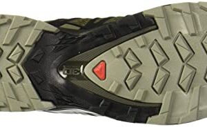 Salomon XA PRO 3D v8 Trail Running Shoes for Men, Grape Leaf/Peat/Shadow, 10