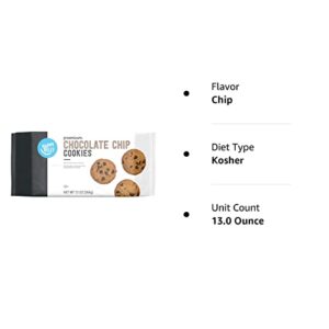 Amazon Brand - Happy Belly Premium Chocolate Chip Cookies, 13 Ounce