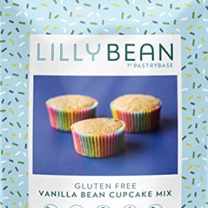 LillyBean by PastryBase Vanilla Bean Cupcake Mix, 12 OZ