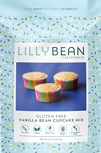 LillyBean by PastryBase Vanilla Bean Cupcake Mix, 12 OZ