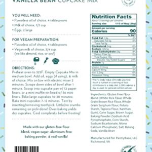 LillyBean by PastryBase Vanilla Bean Cupcake Mix, 12 OZ