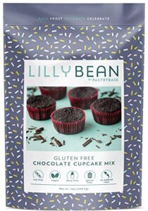 lillybean by pastrybase chocolate cupcake mix, 13 oz