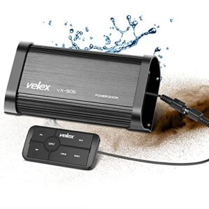 marine bluetooth amplifier waterproof class d amp utv amp 4 channel with controller for boat golf motorcycle hidden installation