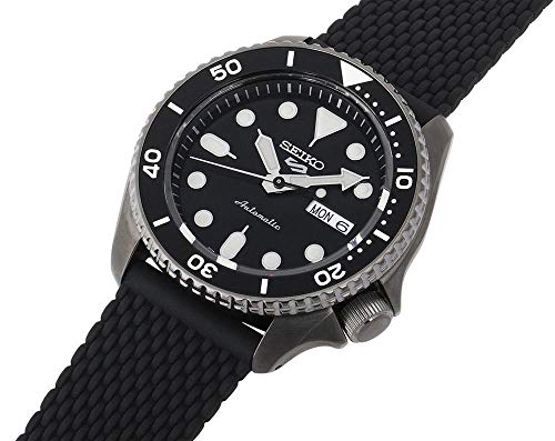 SEIKO Men's Analogue Automatic Watch with Silicone Strap SRPD65K2