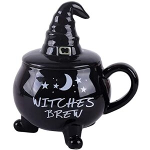 vencer,funny coffee mug,witch coffee mugs,goth christmas novelty cup with lid,witches brew cauldron mug,the nightmare before x-mas witches brew coffee mug,vcm-002
