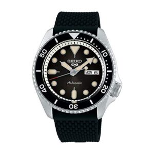 SEIKO Men's Analogue Automatic Watch with Silicone Strap SRPD73K2