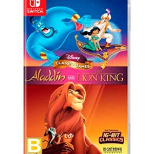 Nighthawk Interactive Disney Classic Games: Aladdin and The Lion King - Nintendo Switch