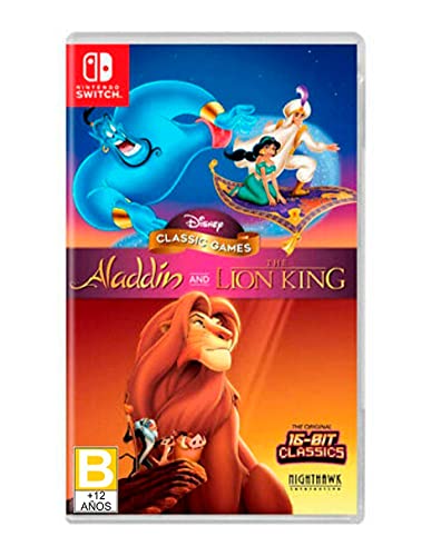 Nighthawk Interactive Disney Classic Games: Aladdin and The Lion King - Nintendo Switch