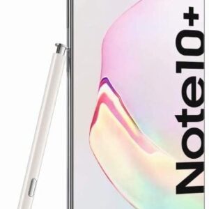 SAMSUNG Galaxy Note 10+ Plus (256GB, 12GB) 6.8" QHD+ AMOLED, Snapdragon 855, 4300mAh Battery, 4G LTE Fully Unlocked (T-Mobile, Verizon, Global) N975U1 US Model (w/Wireless Charger Pad, White)