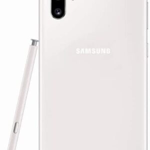 SAMSUNG Galaxy Note 10+ Plus (256GB, 12GB) 6.8" QHD+ AMOLED, Snapdragon 855, 4300mAh Battery, 4G LTE Fully Unlocked (T-Mobile, Verizon, Global) N975U1 US Model (w/Wireless Charger Pad, White)