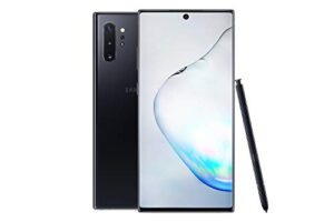 samsung galaxy note 10+ plus sm-n975f/ds 512gb | 12gb ram | 6.8'' (gsm only, no cdma) factory unlocked 4g/lte smartphone - international version (aura black)