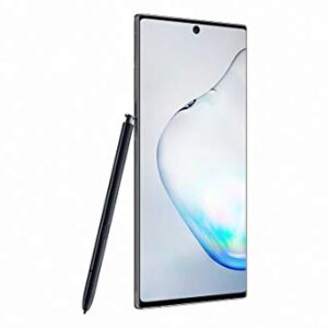 Samsung Galaxy Note 10+ Plus SM-N975F/DS 512GB | 12GB RAM | 6.8'' (GSM Only, No CDMA) Factory Unlocked 4G/LTE Smartphone - International Version (Aura Black)