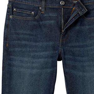 Amazon Essentials Men's Comfort Stretch Straight Slim-Fit Jean (Previously Goodthreads), Dark Blue Vintage, 32W x 28L