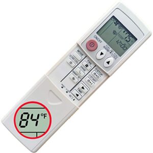 replacement mitsubishi electric mr slim air conditioner remote control msz-ge06na msz-ge09na msz-ge12na msz-ge15na msz-ge18na msz-ge06na-8 msz-ge09na-8 msz-ge12na-8 msz-ge15na-8 msz-ge18na-8