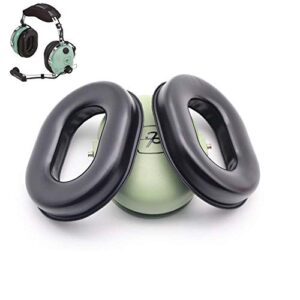 Gel Ear Seals Ear Pads for David Clark H10 Series Headsets, ATH-50x,Rugged, Faro, ASA Telex 25xt Pilot Aviation Headsets