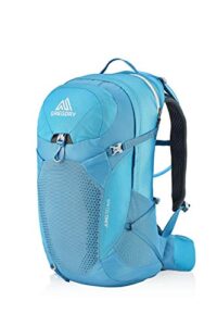 gregory mountain products women's juno 30 h2o hydration backpack, laguna blue, one size