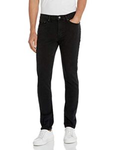 amazon essentials men's skinny-fit stretch jean, washed black, 40w x 34l