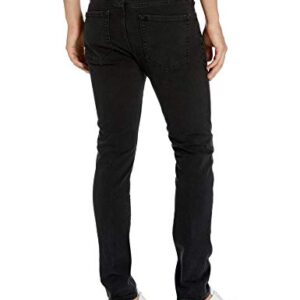 Amazon Essentials Men's Skinny-Fit Stretch Jean, Washed Black, 40W x 34L