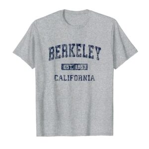 Berkeley California CA Vintage Athletic Sports Design T-Shirt