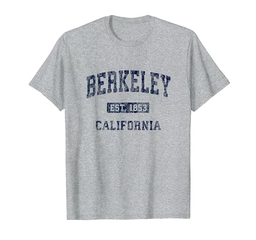 Berkeley California CA Vintage Athletic Sports Design T-Shirt