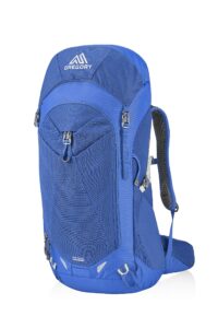gregory mountain products maya 40 hiking backpack, riviera blue, one size