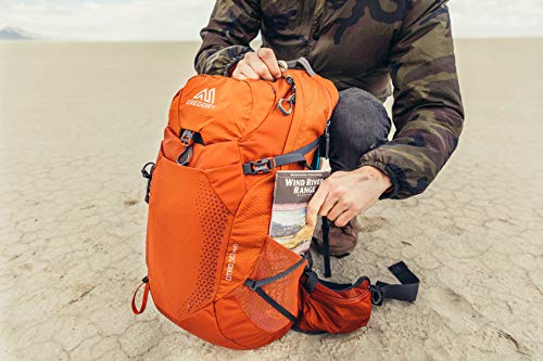 Gregory Mountain Products Men's Citro 24 H2O Hydration Backpack,Spark Orange