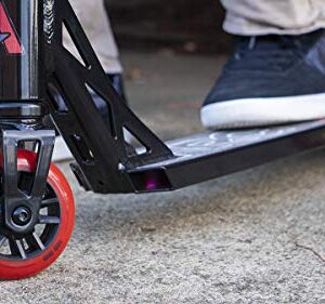 ARCADE Pro Scooters - Stunt Scooter for Kids 8 Years and Up - Perfect for Beginners Boys and Girls - Best Trick Scooter for BMX Freestyle Tricks (Black/Red)