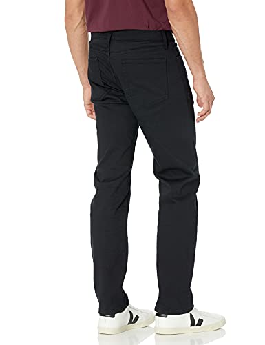 Amazon Essentials Men's Straight-Fit Stretch Jean, Black, 28W x 28L