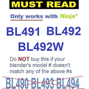 Ninja Motor Base for BL491 BL492 BL492W Compact Blender