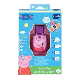 VTech Peppa Pig Learning Watch, Purple