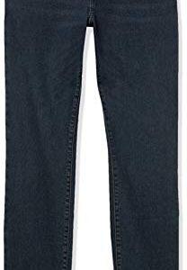 Amazon Essentials Men's Comfort Stretch Straight Slim-Fit Jean (Previously Goodthreads), Blue Black Vintage, 36W x 28L