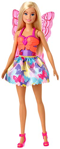 Barbie Dreamtopia Dress Up Doll Gift Set, 12.5-inch, Blonde with Princess, Fairy and Mermaid Costumes, Gift for 3 to 7 Year Olds