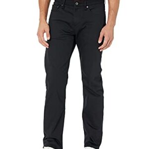 Amazon Essentials Men's Straight-Fit Stretch Jean, Black, 34W x 28L