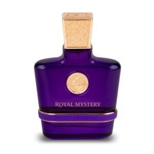 swiss arabian royal mystery - luxury products from dubai - long lasting and addictive personal edp spray fragrance - a seductive, signature aroma - the luxurious scent of arabia - 3.4 oz