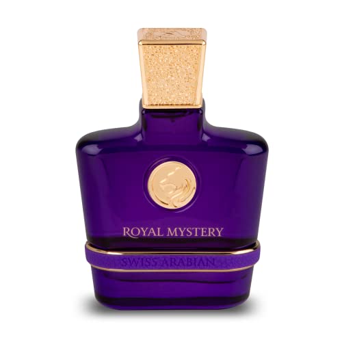 Swiss Arabian Royal Mystery - Luxury Products From Dubai - Long Lasting And Addictive Personal EDP Spray Fragrance - A Seductive, Signature Aroma - The Luxurious Scent Of Arabia - 3.4 Oz