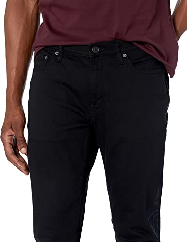 Amazon Essentials Men's Skinny-Fit Stretch Jean, Washed Black, 32W x 33L