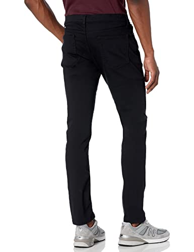 Amazon Essentials Men's Skinny-Fit Stretch Jean, Washed Black, 32W x 33L