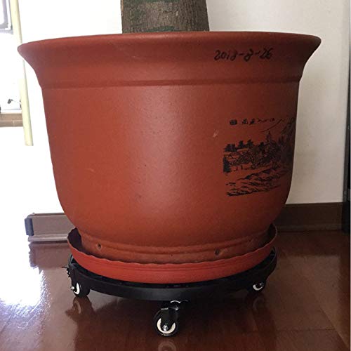Xedragony Planter Caddy Plant Stand with Locking Wheels Heavy Duty Outdoor Indoor 13 Inch 450 Lbs Capacity