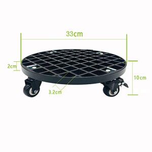 Xedragony Planter Caddy Plant Stand with Locking Wheels Heavy Duty Outdoor Indoor 13 Inch 450 Lbs Capacity