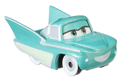 Disney Cars Mini Racers 'Nighttime in Radiator Springs' 3-Pack Cruisin' Lighting McQueen, Red Ramone, Flo