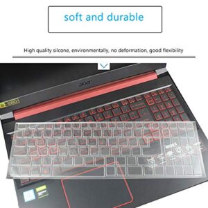 Keyboard Cover for Acer Nitro 5 & Predator Helios 300 Gaming, 2023 Nitro 16/Nitro 17, Nitro 5 AN515-58/57/56/54/55/45/43/44 AN517-54/53/51/52, Predator Helios PH315-55/54/53/52 PH317-53/54, Nitro 7