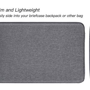 Laptop Sleeve for 14-15 Inch Notebook, 15 inch New MacBook Air M2 2023 A2941,HP Dell Lenovo Acer ASUS Chromebook VivoBook 14/ EliteBook 840/ IdeaPad Flex 5/ Latitude 7490/ Stream 14, Grey