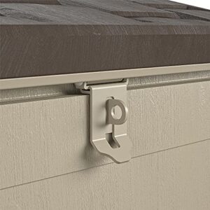 Cosco Outdoor LIving BoxGuard®, Large Lockable Package Delivery and Storage Box, 6.3 cubic feet, Tan