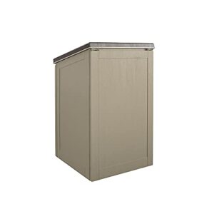 Cosco Outdoor LIving BoxGuard®, Large Lockable Package Delivery and Storage Box, 6.3 cubic feet, Tan